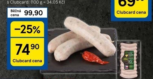 Klobásy Echt Bavoriš Láďa Grileman Kostelecké uzeniny