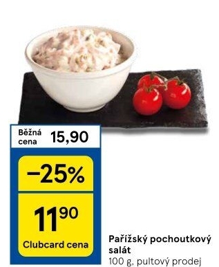 Pařížský pochoutkový salát