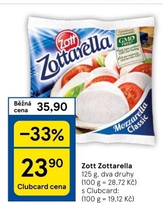 Sýr Zottarella Zott