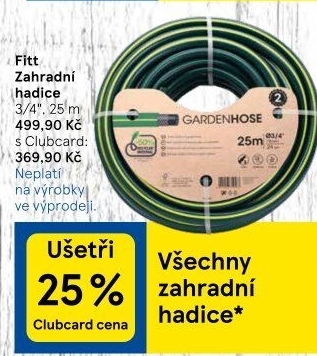 Zahradní hadice Fitt Professional