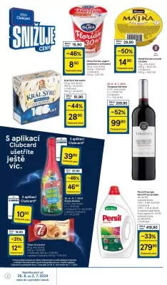 akční leták Tesco 26.6.2024-2.7.2024