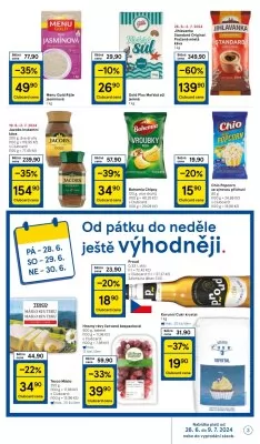 akční leták Tesco 26.6.2024-2.7.2024
