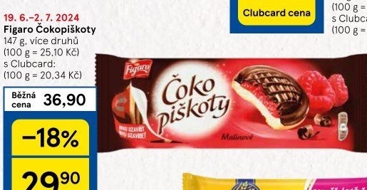 Čokopiškoty Figaro