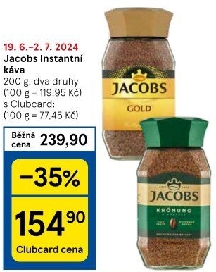 Instantní kávy Jacobs
