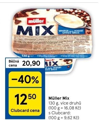 Jogurt Müller Mix