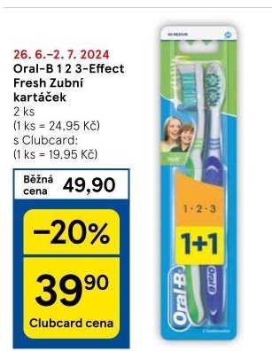 Kartáček na zuby 3Effect Oral-B