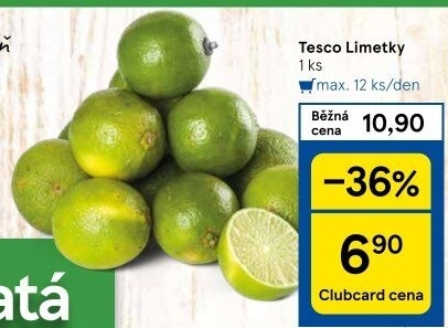 Limety Tesco