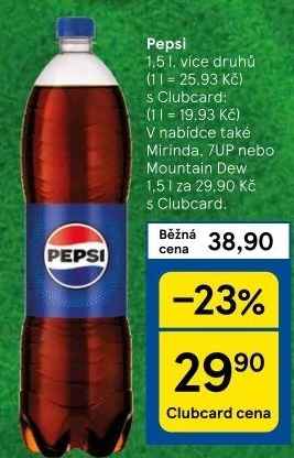 Limonáda Pepsi