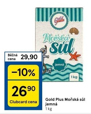 Mořská sůl Gold Plus