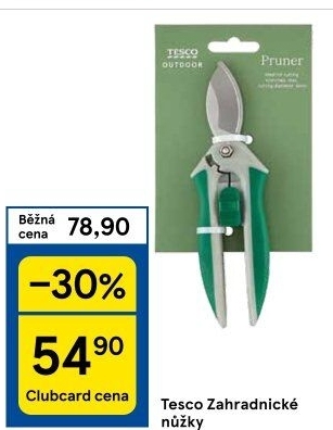 Zahradnické nůžky Tesco