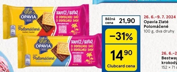 Zlaté polomáčené Opavia
