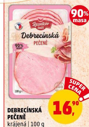 Debrecínská pečeně Řezníkův talíř
