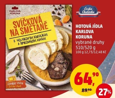 Hotová jídla Karlova Koruna
