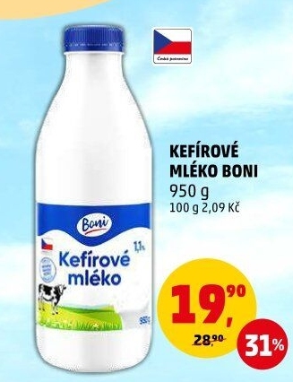 Kefírové mléko Boni