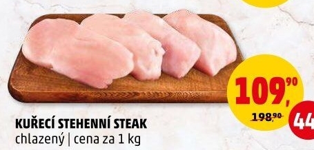 Kuřecí stehenní steak