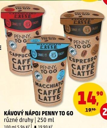 Ledová káva Penny To Go