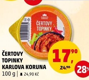 Směs čertovy topinky Karlova Koruna