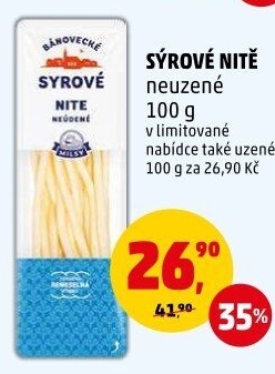 Sýrové nitě Bánovecké Milsy