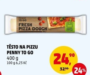 Těsto na pizzu Penny To Go