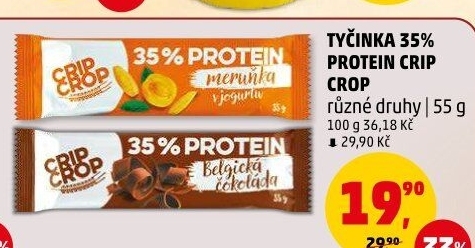 Tyčinka Protein Crip Crop