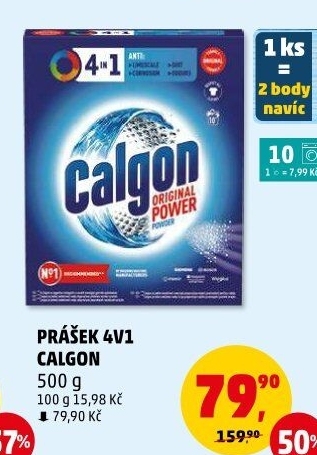 Změkčovač vody Calgon