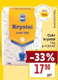 Cukr krystal
