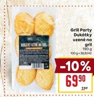 Dukátky uzené na gril Grill Party