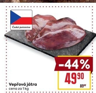 Játra vepřová