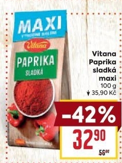 Koření Paprika sladká Vitana