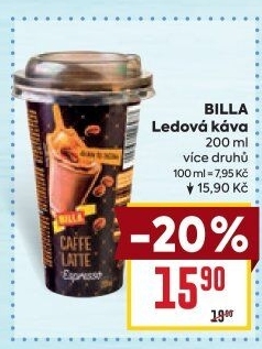 Ledová káva Billa