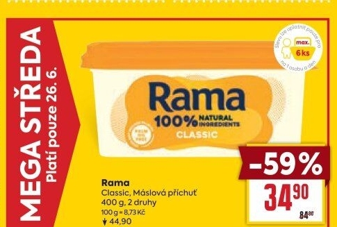 Margarín Classic Rama
