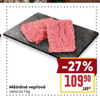 Maso mleté vepřové