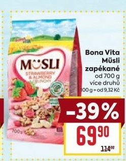 Müsli zapékané Bonavita