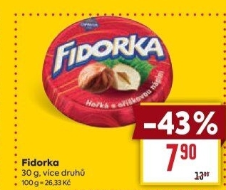 Oplatky Fidorka Opavia