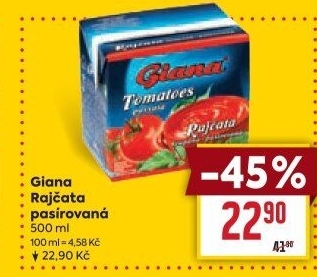 Pasírovaná rajčata Giana