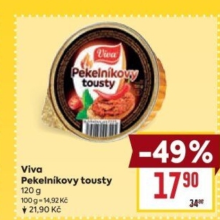 Pekelníkovy tousty Viva