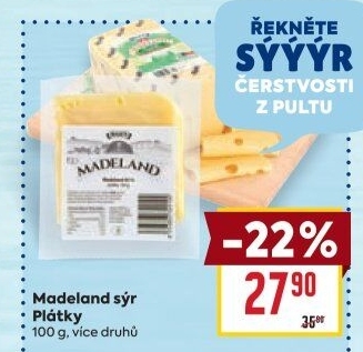 Sýr Madeland Madeta