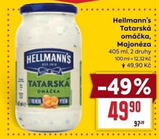 Tatarská omáčka Hellmann'