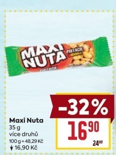Tyčinka Maxi Nuta Rupa Bonavita
