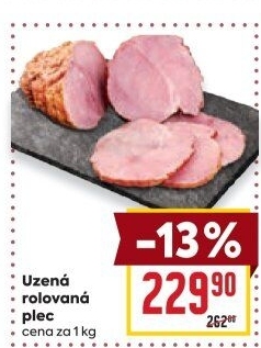 Uzená rolovaná plec
