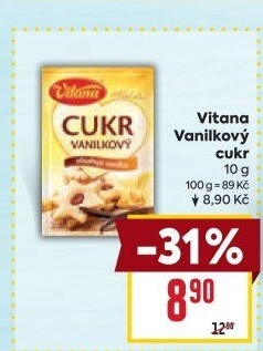Vanilkový cukr Vitana