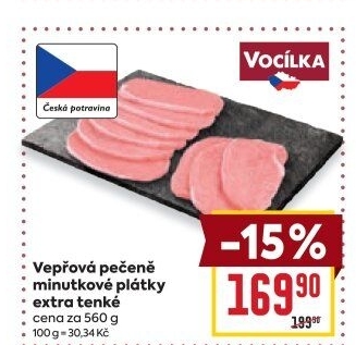 Vepřová pečeně Vocílka