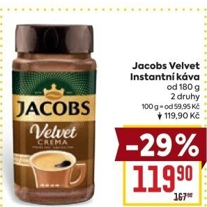Instantní káva Jacobs Velvet