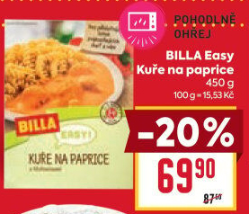 Kuře na paprice Easy Billa