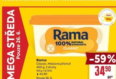 Margarín Classic Rama
