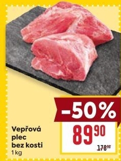 Vepřová plec bez kosti