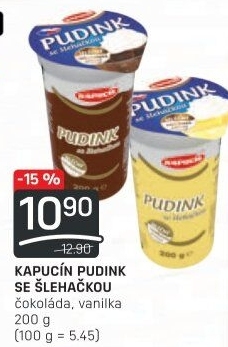 Dezert pudink Kapucín