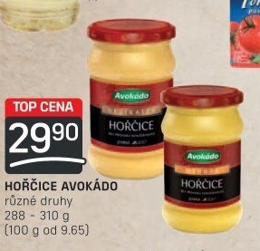 Hořčice Avokádo