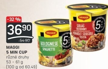 Hotová jídla 5 Minutes Maggi