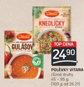 Instantní polévky Vitana